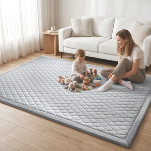 <span class=keywords><strong>Tappeto</strong></span> per <span class=keywords><strong>Bambini</strong></span> in Memory Foam 3CM con Stampa in Rilievo, Lavabile e Antiscivolo per Soggiorno e <span class=keywords><strong>Camera</strong></span> da Letto - Product Image 1