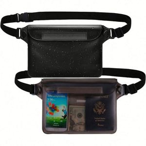 Estuche Impermeable de TPU con Correa para la Cintura (Paquete de 3) Accesorios Deportivos para la Playa con Clasificación IPX-8 para Protección de Teléfonos y Objetos de Valor - Product Image 1