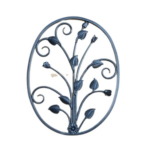 Vente en gros de panneaux de <span class=keywords><strong>décoration</strong></span> en <span class=keywords><strong>fer</strong></span> <span class=keywords><strong>forgé</strong></span> pour clôture et portail - Product Image 4
