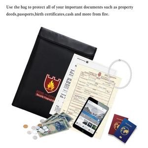 Customized Fireproof & Waterproof <b>Document</b> <b>Bag</b> with Logo Sizes & Colors Options for Office School Home Use - Product Image 6