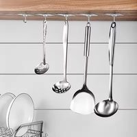 Crochet mural adhésif réutilisable en plastique magique étanche Crochet pour peignoir de salle de bain Utilisation pour outils
