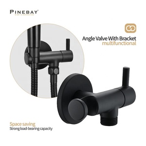 Набор для биде с черным угловым клапаном - Product Image 4