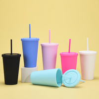 Vente en gros d'usine, couvercle de gobelet anti-fuite en plastique épais, écologique, sans BPA, en matériau PMMA, de qualité alimentaire