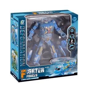 Haute qualité le plus populaire Cool enfants 2in1 <span class=keywords><strong>avion</strong></span> transformer Robot <span class=keywords><strong>jouet</strong></span> pour garçon transformant les combattants modèle figurines pour garçons - Product Image 4