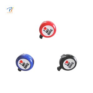 Campanello per Bicicletta FMFXTRA in Alluminio, Accessorio Leggero 33g per Mountain <span class=keywords><strong>Bike</strong></span> e Biciclette per Bambini, Scritta 'I LOVE <span class=keywords><strong>MY</strong></span> <span class=keywords><strong>BIKE</strong></span>' - Product Image 1