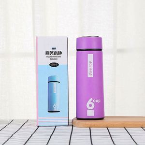 Bouteille d'eau en verre 450 ml (16 oz) à prix abordable, très vendue, avec coque en plastique incassable, personnalisable - Product Image 4