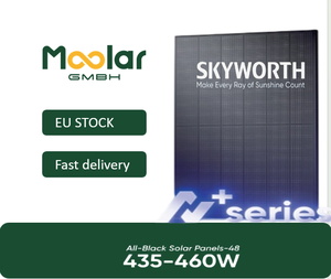 Panel Solar SKYWORTH QM182BTHCD 620W TOPCon, Cable Corto de 300 mm, Marco Plateado - Product Image 2