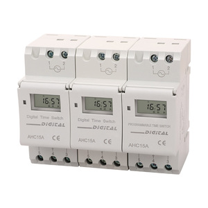Innovateurs. Minuteur numérique AHC15A 220V 25A sur rail DIN pour le contrôle de l'éclairage - Product Image 2