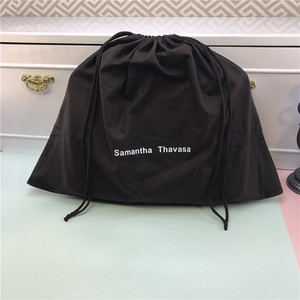 High Quality Cotton Fabric Drawstring Jewelry Gift <strong>Dust</strong> <strong>Bags</strong> Pouches With logo Printing for <strong>Handbags</strong> and Shoes - Product Image 1