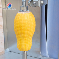 Rvs Automatische Fruit Meloen Huid Dunschiller Pompoen Ananas Peeling Machine