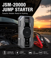 Chargeur mobile JSM-20000 12V Power Bank Magsafe 20 000 mAh avec lumière LED pour démarrage de camion et moto