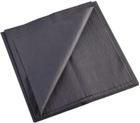 Xiangsheng Usine En Gros Papier De Soie Noir Nappe Imperméable Jetable Taille Personnalisée Nappe En Papier
