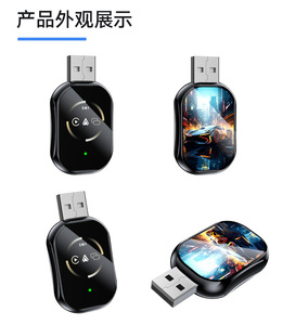 อะแดปเตอร์ CarPlay & Android Auto แบบพกพาไร้สาย พร้อมพอร์ต USB สำหรับแปลงเป็นแบบใช้สาย รองรับ iPhone และ Android รับประกัน 1 ปี - Product Image 4