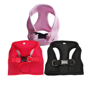 Arnés acolchado de lona para perros, característica de ruptura, decoración de cinta sin correa, <span class=keywords><strong>Collar</strong></span> para uso de mascotas - Product Image 5