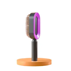 Roland Purple Compression Air Bag Comb Female Air Cushion Comb Women's Special Scalp Massage Fluffy Hair Comb For Home
