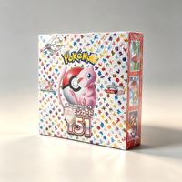 Version japonaise authentique Pokmo Sv2a Édition améliorée Pack supplémentaire 151 Carte à collectionner Pikachu Première Génération (Ae)