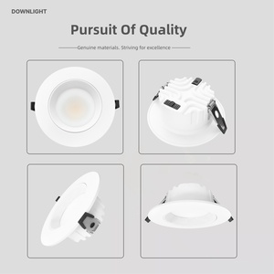Faretto da Incasso 40W IP44 Impermeabile in Alluminio Nuovo AC180-265V Montaggio a Soffitto Dimmerabile LED Spot Down Light PC 3CCT SAA CE - Product Image 5