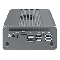 Mini PC Shineman SM-U300 Intel N100/N200/N305 Quad Core 4x2.5Gbe LAN 2x10Gbe SFP+ PfSense Mikrotik Pare-feu Routeur VPN Stock M.2
