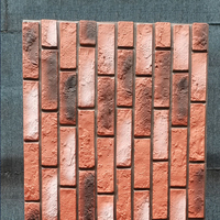 Panneaux de pierre artificielle en PU, imitation pierre, panneau mural en briques, imperméable, décoratif, moderne, revêtement extérieur 3D, série élégante, planches