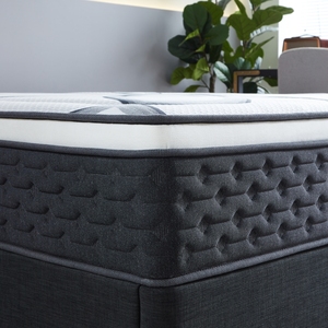 Meubles d'hôtel <span class=keywords><strong>Lit</strong></span> Queen Size de haute qualité avec cadre et matelas en mousse à mémoire de forme 12 pouces Matelas compressé <span class=keywords><strong>sous</strong></span> <span class=keywords><strong>vide</strong></span> - Product Image 1