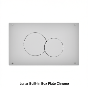 Placa cromada empotrada Lunar, 0 cm de largo, 0 cm de ancho, 0 cm de alto - Product Image 3