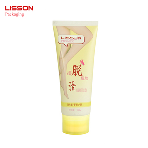 Vacía 200ml crema depilatoria de embalaje de tubo con suave aplicador de <span class=keywords><strong>esponja</strong></span> - Product Image 2