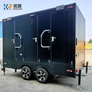 ZZKNOWN Remorque Sanitaire Publique de Luxe Personnalisable avec <span class=keywords><strong>Douche</strong></span>, Remorque Toilettes Mobiles pour <span class=keywords><strong>Camping</strong></span>, Événements et Location Commerciale - Product Image 1
