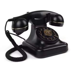 Teléfono con Cable Negro Vintage con Grabadora de Voz y Correo de Voz PEAKSOUND P-622A, 1 Año de Garantía, Redialización, Material ABS, Teléfono de Escritorio, Regalo - Product Image 2