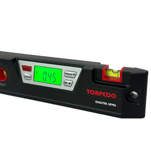 ระดับความแม่นยำสูงพร้อมฐานแม่เหล็ก |   เครื่องวัดความเอียงแบบดิจิตอลพร้อมไฟแบ็คไลท์ ±0.05 °   ความแม่นยำสำหรับงานโลหะวิศวกรรมช่างไม้ (OEM) - Product Image 4