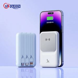 Estación de Carga Rápida OEM PD de 22.5W, Batería Externa de 10000mAh con Soporte Magnético Inalámbrico para Teléfono - Product Image 1