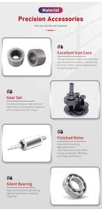 Réducteur de fréquence de conversion 400w 380v 1400rpm Rapport de réduction 3-200 Moteur à courant alternatif - Product Image 6