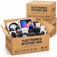 Kotak Misteri Perlengkapan Elektronik Pabrik, Aksesoris Ponsel Beragam, Headset Nirkabel, Speaker Mini, dan Kemasan Retail Siap Ekspor