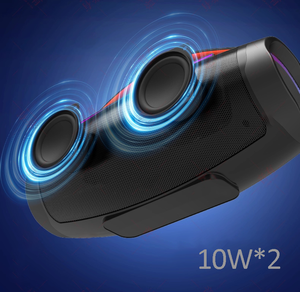 Mejor <span class=keywords><strong>precio</strong></span> de fábrica modelo privado reproductor de música TF TWS sonido estéreo Boomsbox altavoz inalámbrico portátil al aire libre con luces LED RGB - Product Image 5