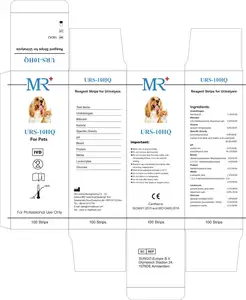 Urinalysis Routine Veterinary Specific Gravity Diagnostic Medical Dipstick Urine Test Strips