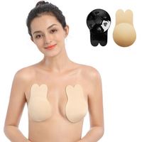 Soutien-gorge auto-adhésif en silicone pour femmes, sans bretelles, soutien-gorge invisible, réutilisable, collant, pour soulever les seins, coussinets de soutien-gorge