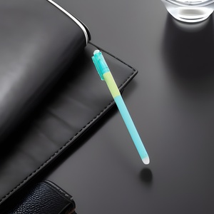 Stylo Gel Rétractable 0,5 mm à Encre Noire en Acier Inoxydable – Cadeaux d'Affaires Corporatifs - Product Image 1