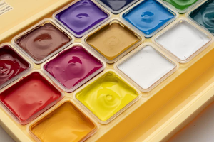 New Vision <span class=keywords><strong>Himi</strong></span> Miya <span class=keywords><strong>Gouache</strong></span> 18 colores <span class=keywords><strong>Gouache</strong></span> Paint Set Estuche amarillo - Product Image 4
