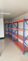 Étagère d'angle en acier/fer à 5 niveaux pour marchandises légères avec garantie de 10 ans et capacité robuste
