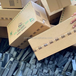 Sigma Eco Friendly White Ash 4-6 horas Tiempo <span class=keywords><strong>de</strong></span> combustión Nuevo Carbón <span class=keywords><strong>de</strong></span> bambú verde para Hookah - Product Image 2