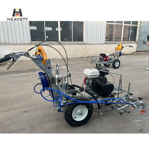 Pistolas de pulverización de pintura Doble, máquina de pintura en aerosol de marcado de carretera Manual de calidad probada, plástico frío - Product Image 4