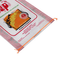 Sacs d'emballage pour riz personnalisés, écologiques, imprimés en héliogravure, résistants à l'humidité, tissés, laminés BOPP