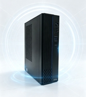 Workstation PC Xinchuang KX-U6780A Kustomisasi Tinggi, Octa Core, RAM 16GB, SSD 512GB, Casing Kecil 8L, Lengkap dengan Kit Monitor 23.8 Inch