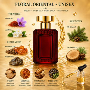 Huile parfumée boisée ambrée longue durée, senteur florale <span class=keywords><strong>orientale</strong></span> unisexe pour la formulation de parfums - Product Image 4