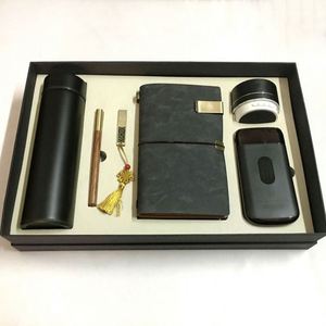 Wholesale Marketing Executive Promotional Custom Black Journal <b>Notebook</b> With Cup and Pen Gift Stationery <b>Set</b> - Product Image 2