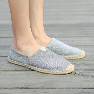Chaussures en toile personnalisées avec logo original, chaussures bateau décontractées, espadrilles, mules pour femmes - Product Image 4