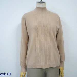 เสื้อสเวตเตอร์ขนสัตว์แคชเมียร์ถักของผู้หญิงมีหลายสีหรูหราพรีเมี่ยม - Product Image 5