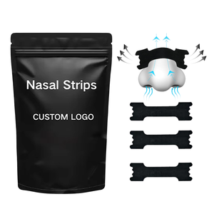 Bandes nasales personnalisées CM, conception d'emballage, patch nasal non tissé Breathe Right, meilleure respiration, pansement nasal, bandes nasales respirantes - Product Image 1