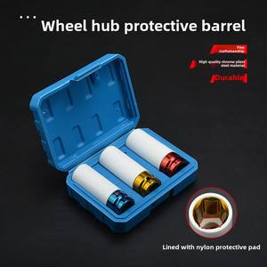 مجموعة مفاتيح ربط هوائية مطلية بالكروم 3 مفتاح ربط بصدم مربع لإطارات معدلة دعم OEM قابل للتخصيص - Product Image 5