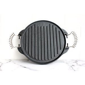 Vòng Tùy Chỉnh Gang Cắm Trại Nướng Pan BBQ Tấm/Nướng Thịt Nướng - Product Image 6