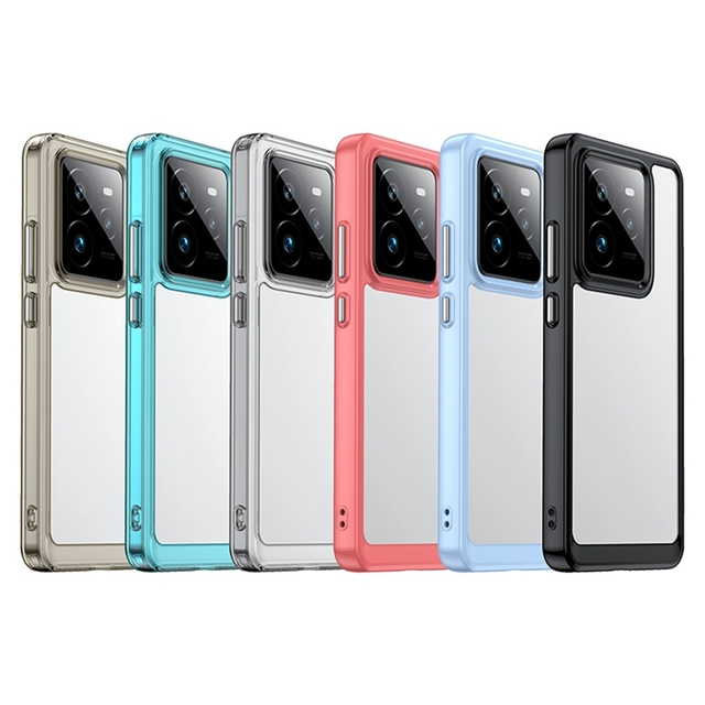 Newest Fashion Colorful Transparent Tpu+pc Acrylic Protective armor Phone case for Realme GT 7 Pro case Custom